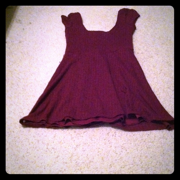 Maroon dress