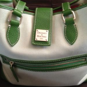 Dooney and bourke green bag