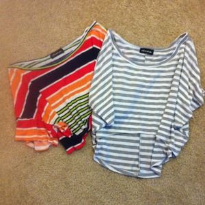 Stripe Crop Top Bundle
