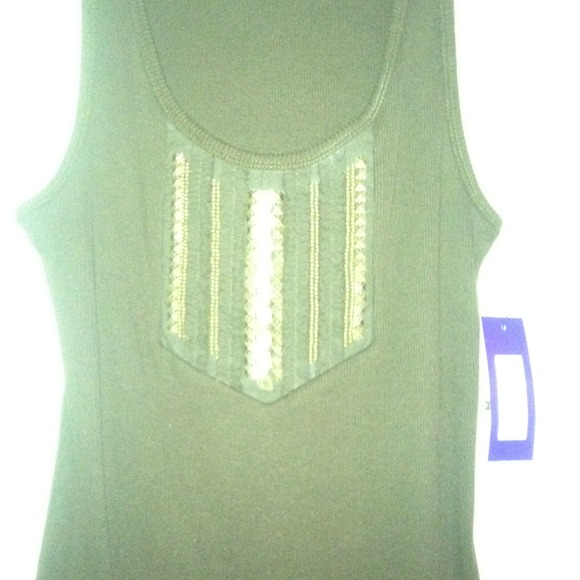 Brown tank top - Picture 2 of 2