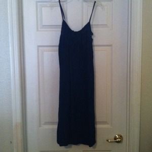 Blue print sundress