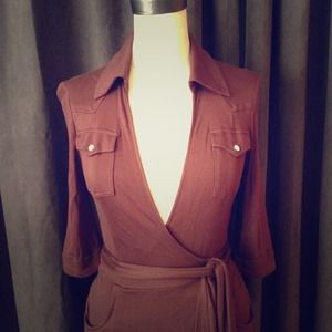 DVF vintage wrap dress