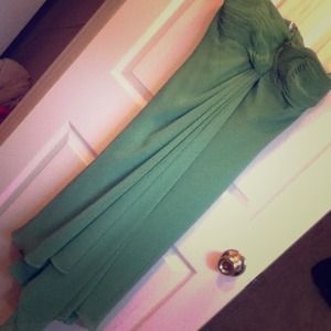 Green dress