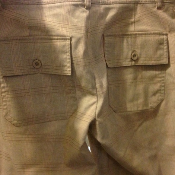 Tan, plaid pants by rampage - Picture 2 of 2
