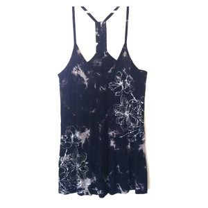 ❗SOLD❗Trendy, racer back, black tank