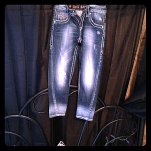 Rock revival capris size 24