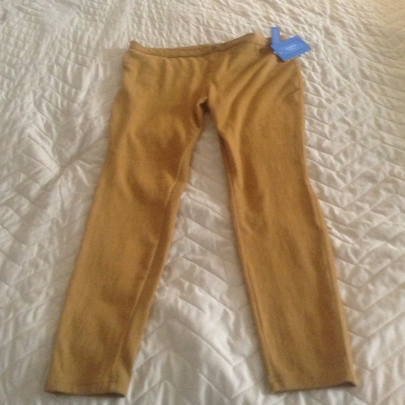 Gold Simply Vera leggings