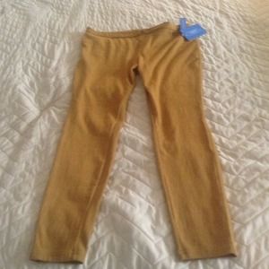 Gold Simply Vera leggings