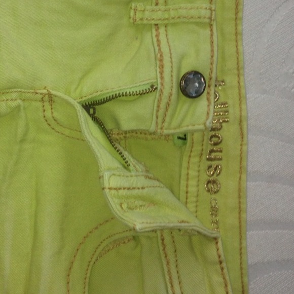 Lime green shorts - Picture 2 of 4