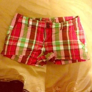 Plaid cute shorts 💗