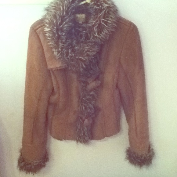 ❌SOLD❌Fur Brown Jacket❄