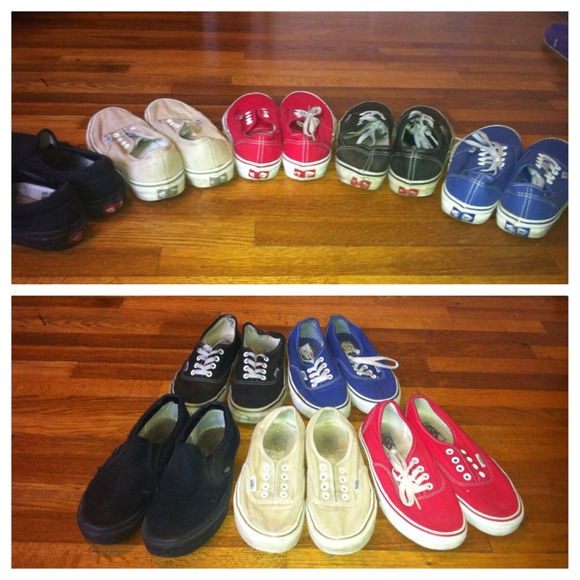 Vans classic shoes : Red pair