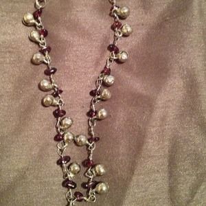 Silver ankle bracelet