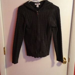 SOLD Zip Up Sweater Hoodie