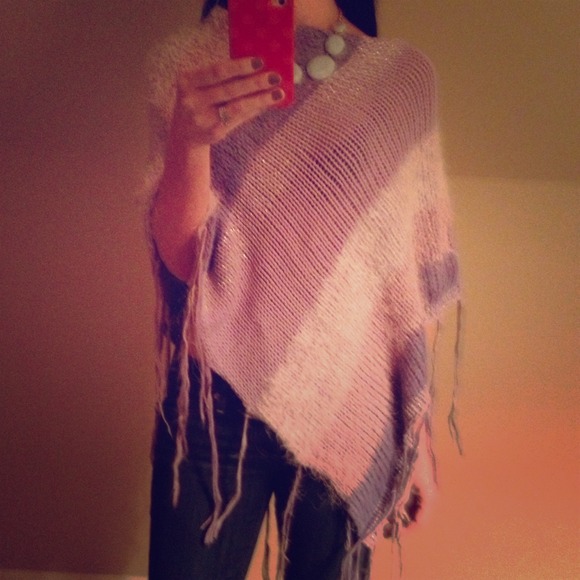Beautiful sweater poncho