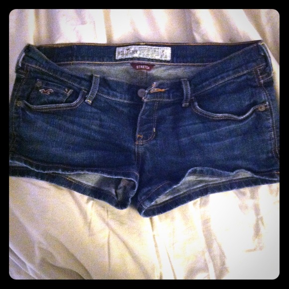 Hollister jean shorts