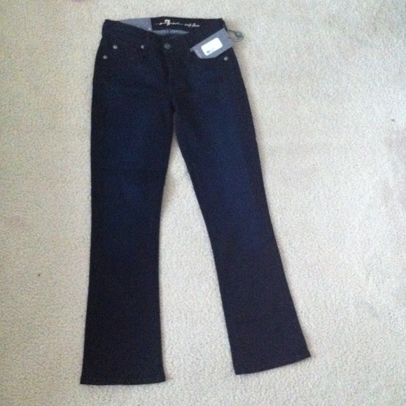 SOLD!!!Seven crop flare. New w/ tag. Size 24