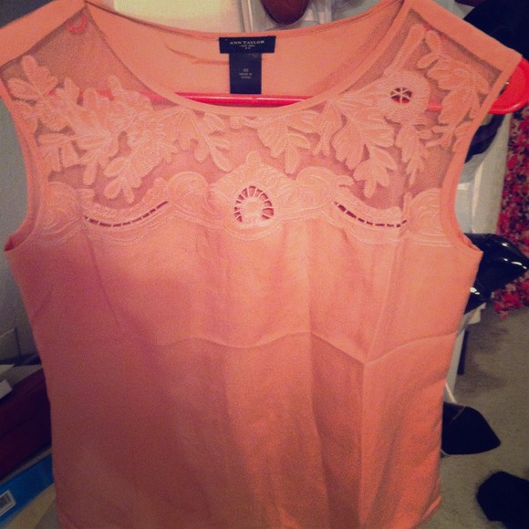 Ann Taylor Tops - Pink blush Ann Taylor NWOT