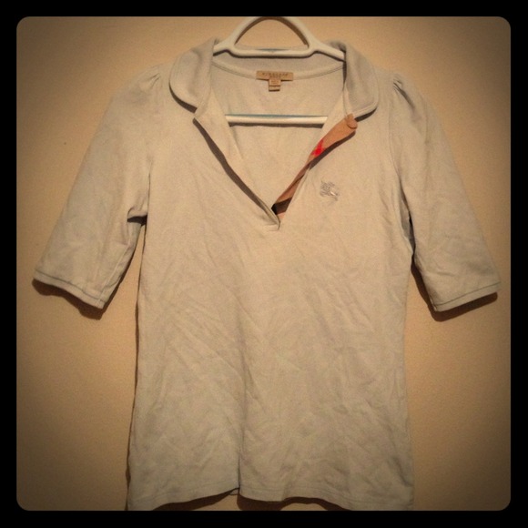 SOLD ON EBAY Burberry Brit Quarter Sleeved Shirt