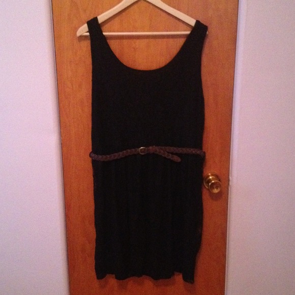 New DEB Black Lace Dress 3X 18/20 Plus