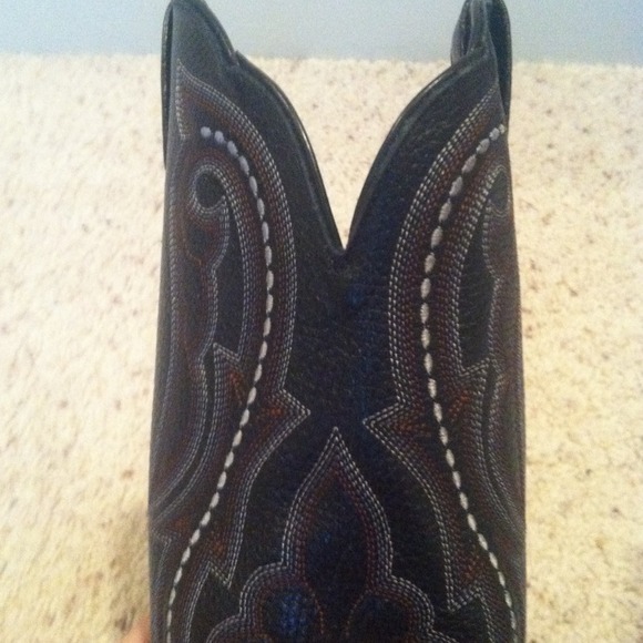 ❌Sold❌Black cowboy boots - Picture 3 of 4