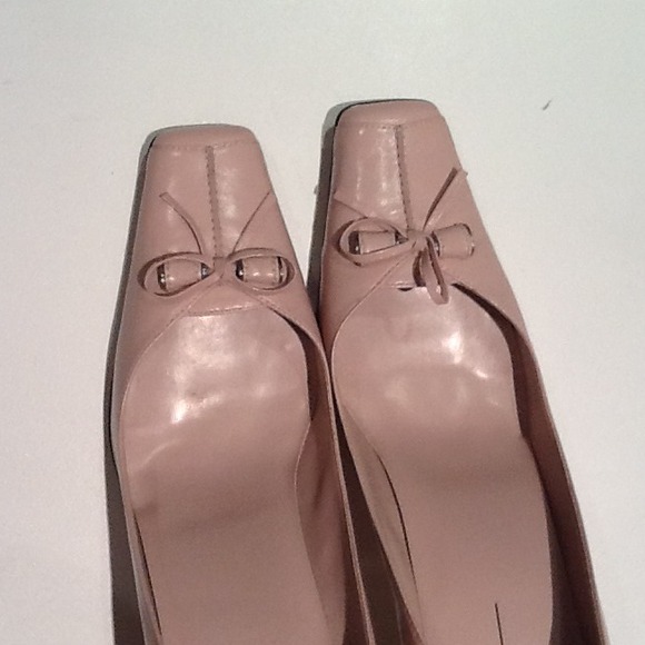 Pale pink shoes