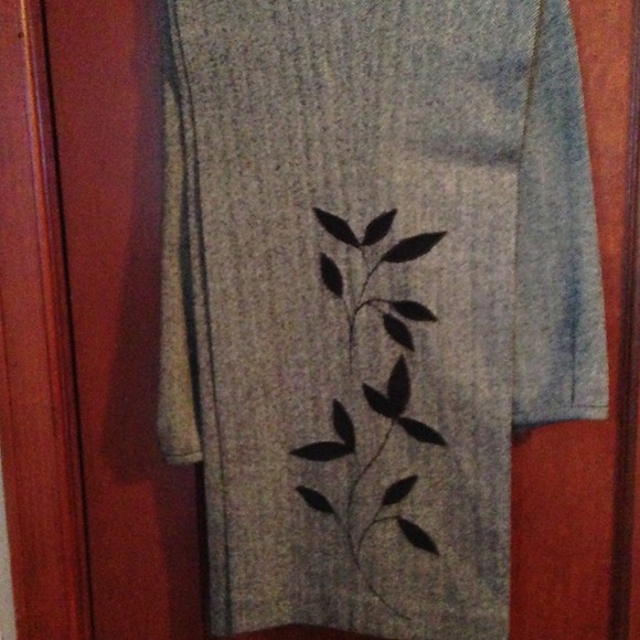 Black/Grey slacks