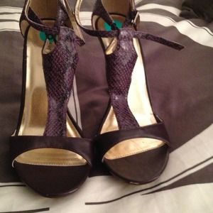 Purple Michael Antonio Heels