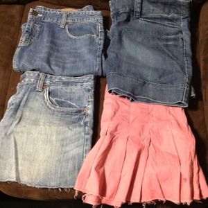 Shorts and skirts bundle. For @edyn