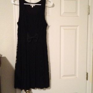 Black lacy dress