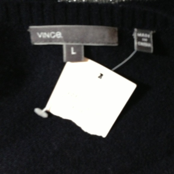 Vince Metallic Stripe Sweater - Picture 4 of 4