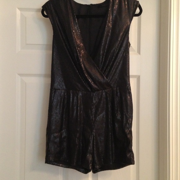 ASOS Black Label Sequin Romper