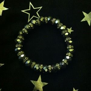 Dark silver bracelet