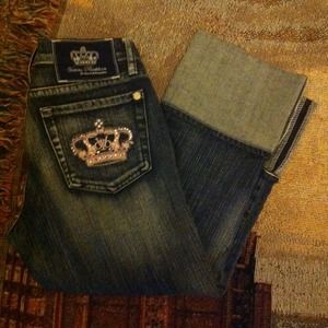 Victoria Beckham-Rock & Republic cropped capris