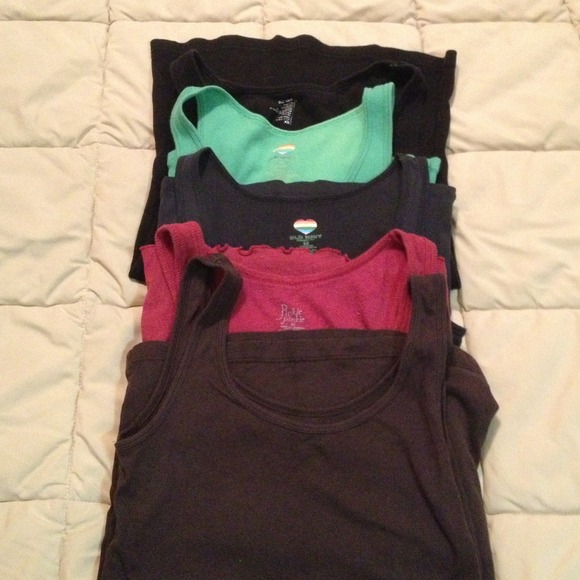BUNDLE!!! Rib knit tanks!