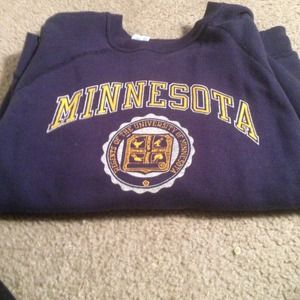 Vintage Minnesota crew neck sweater