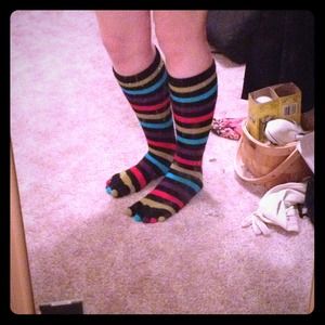 Sparkly Toe socks