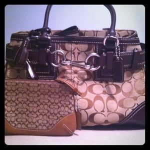 RESERVED Coach bundle for @1rasslersmom