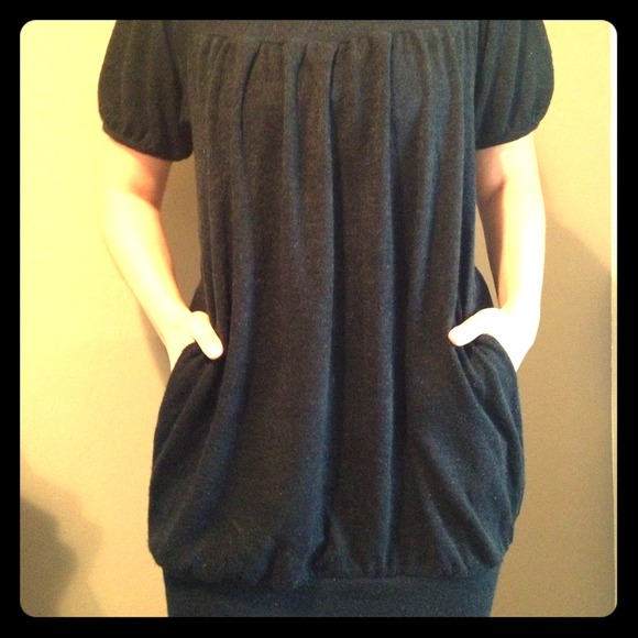 Bundled: H&M lingerie top with Black bubble dress