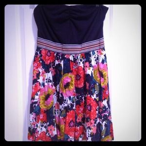 Adorable flower print dress