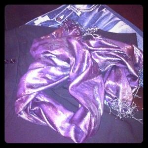 Charming Charlie's Fun Purple Scarf