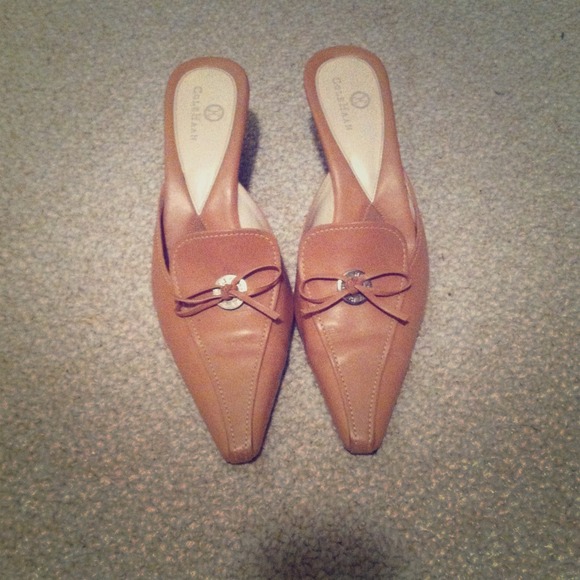 Cole Haan Shoes - Sold. Light pink Cole Haan leather mules