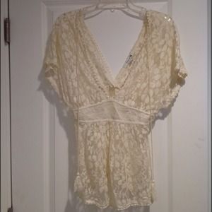 Really pretty lace shirt!