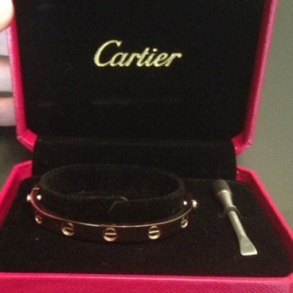 Rose gold bracelet