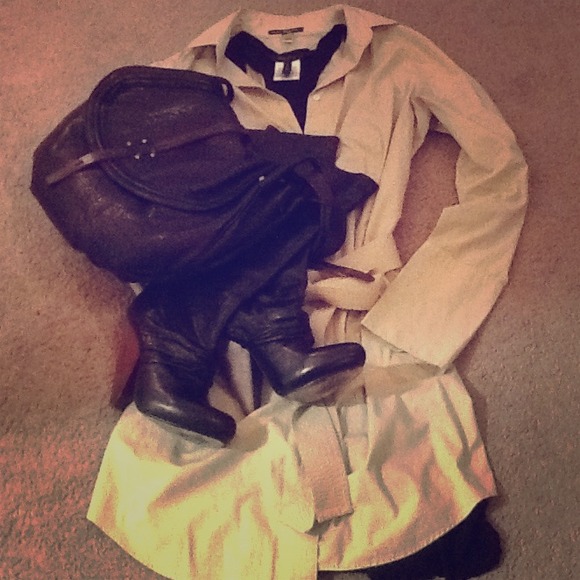 ***Sold***Gap belted shirt dress