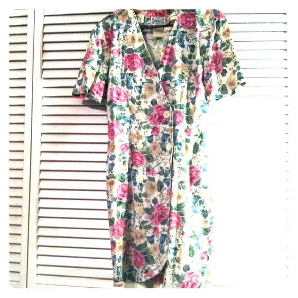 Vintage Floral Dress
