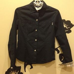 Burberry black shirt