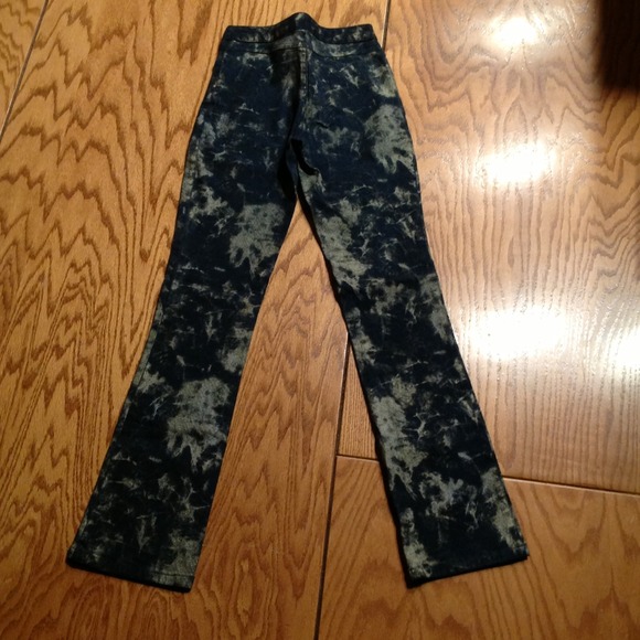 bebe Gold Fleck Jeans - Picture 3 of 4