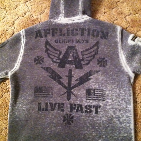 Affliction sweater