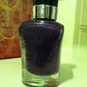 Dark purple polish!